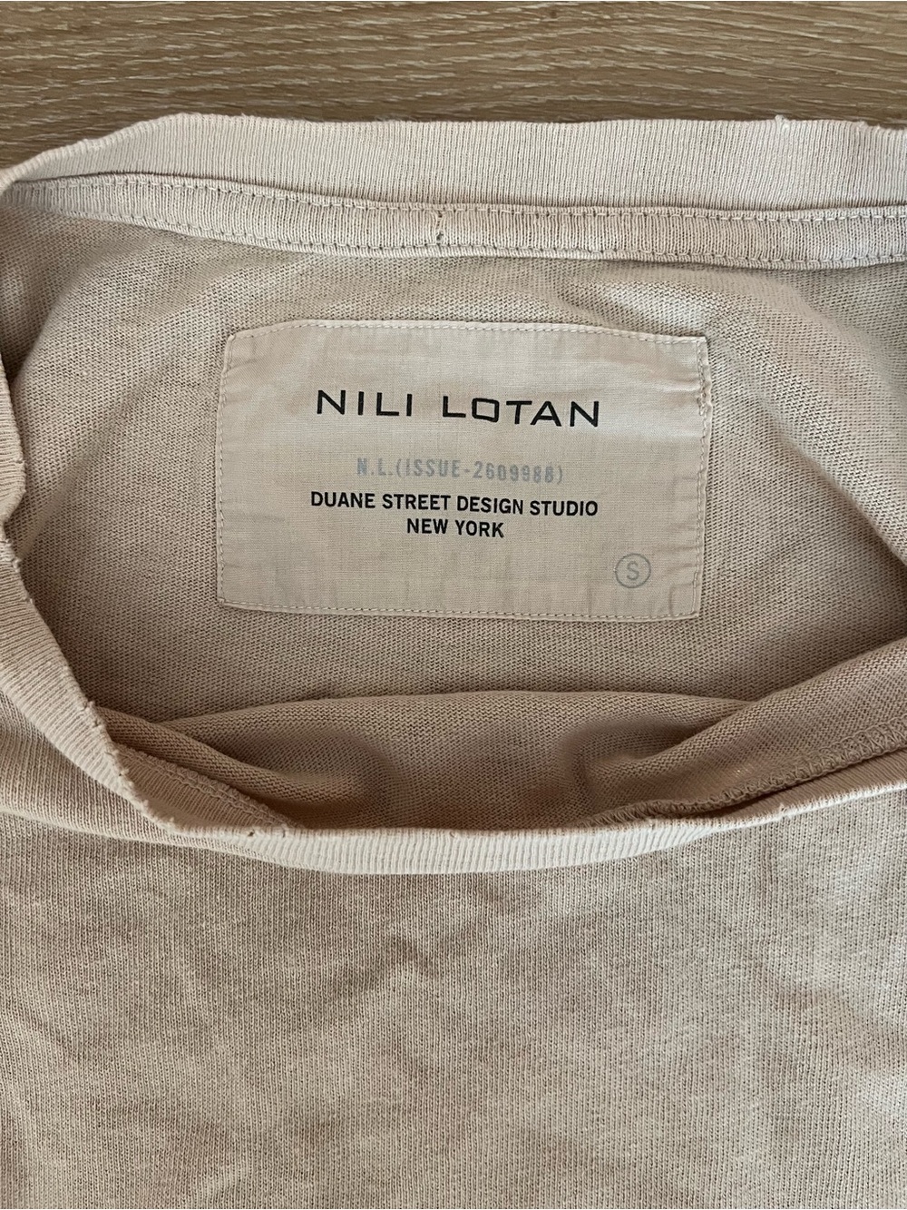 Nili Lotan Tee shirt - Beige